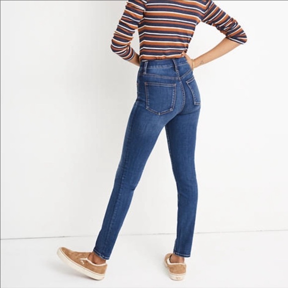 MADEWELL The high rise slim boy Jeans - Picture 6 of 14